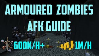 Runescape 3  Armoured Zombies AFK guide  600k XPh 1M GPh [upl. by Belak111]