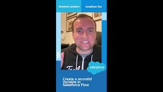 Create a recordId Variable in Salesforce Flow  Salesforce Answers Leaders in 60 Seconds shorts [upl. by Ttevy]