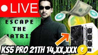 🔴 KS5 PRO 21th 50 OFF🔥 Crypto Mining India Crypto bitcoin bitcoinmining asicminer bitcoin btc [upl. by Enirac357]