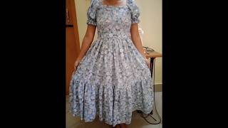 Simple frock cuttingampstitching short video [upl. by Newberry]