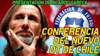 GARECA DIJO QUE CHILE TIENE JUGADORES DE NIVEL Y QUE ES UN PAIS CON EL QUE SIEMPRE SE SINTIÓ LIGADO [upl. by Curr913]