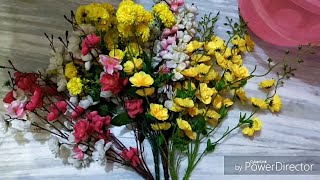 How to Clean Artificial Flowers at Home Just Like New  how to clean dust from silk flowers easily [upl. by Yle]