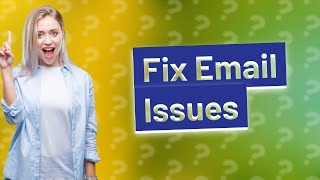 How do I fix my email not working on my iPhone [upl. by Aryn]