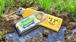 I Found Spongebob’s Secret Minecraft USB… [upl. by Trakas]