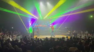 Nic Nemeth entrance and match ending vs MLD at Scrappermania Wolverhampton August 9th 2024 [upl. by Harve]