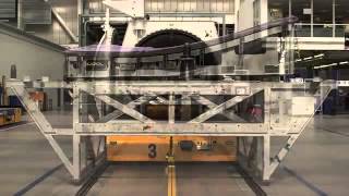 Bombardier CSeries Wing Manufacturing process [upl. by Salvucci]