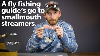 A fly fishing guides go to smallmouth bass streamers [upl. by Maggs655]