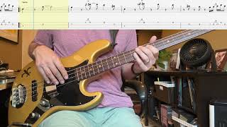 Ramble On by Led Zeppelin Isolated Bass Cover with Tab [upl. by Mitzie]