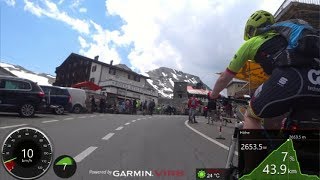 Extra Long Uphill Cycling Workout Alps Passo Stelvio Italy Ultra HD 4K Garmin Video [upl. by Moria]