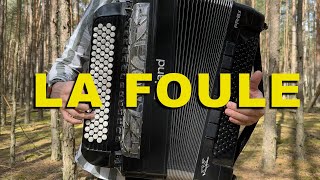 Edith Piaf  La Foule Accordion Cover [upl. by Woodson436]