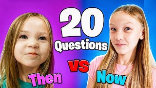 20 Questions with Madison Then vs Now [upl. by Mott148]