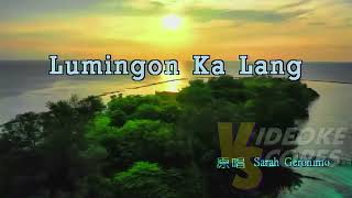 Sarah Geronimo  Lumingon Ka Lang KaraokeLyricsInstrumental [upl. by Keyes]