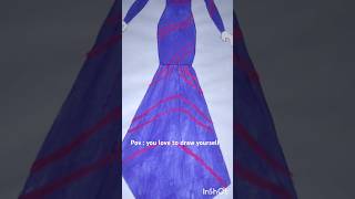 Fashion illustration portfoliofashion illustration portfolio portrait art shorts youtube [upl. by Eibocaj443]