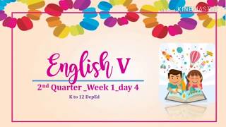 English 5 2nd Quarter Week 1day 4three paragraph composition [upl. by Plumbo]