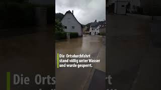 Hochwasser erreicht Mühringen [upl. by Inhsor533]