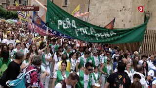 DIRECTO LA 8 SORIA  BAJADA DE PEÑAS Y CONCIERTO DE LA BANDA LUNES DE BAILAS [upl. by Behlke]