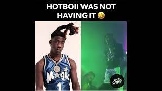 Hotboii Almost Fight Fan After Throwing Money At Him On Stage [upl. by Jowett]