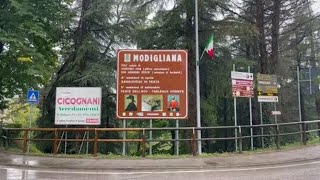 Maltempo in EmiliaRomagna le strade di Modigliana ricoperte di fango [upl. by Snave]