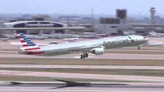 American Airlines new livery on the 777300ER [upl. by Noswal]