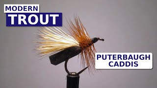 Fly Tying the Puterbaugh Caddis Trout Dry Fly [upl. by Glaab]