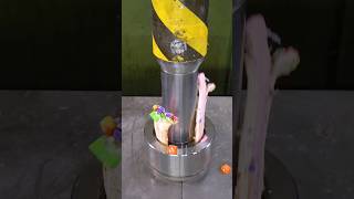 Candy crush With Warm Maker 🍭🍬😜 shorts youtubeshorts candycrush viral hydraulicpresschannel [upl. by Wang556]