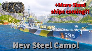 Worcester with steel camo More steel ships confirmed [upl. by Hercule]