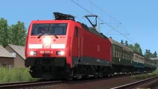 BR189 Silberlinge 3DZUG Prototyp Überführung Moseltal Führerstandsmitfahrt Train Simulator 2017 [upl. by Jacquelin438]