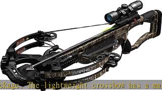 BARNETT Whitetail Hunter STR Mossy Oak Bottomland Crossbow with Standard 4x32 Scope and Arrows [upl. by Alden]