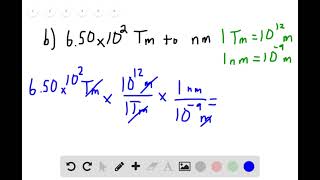 How many kilograms are in 1 teragram b How many nanometers are in terameters c How many kilograms [upl. by Amle]