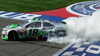 NASCAR Auto Club extended race highlights [upl. by Heater]