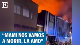 INCENDIO  “Voy a morir mami la amo” mensaje de una atrapada en la discoteca en Murcia  EL PAÍS [upl. by Atteynad]