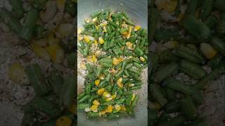 Green beans stir fryHealthy recipe viralvideo food youtubeshorts [upl. by Jennica]