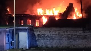 Fire  This happened at the Archives Department in Black Rock St Michael Barbados [upl. by Aldrich]