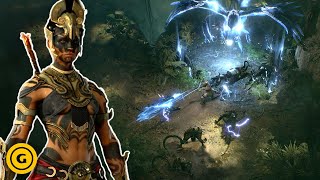 Diablo 4 Vessel of Hatred  24 Minutes Of Spiritborn Gameplay [upl. by Asseram12]