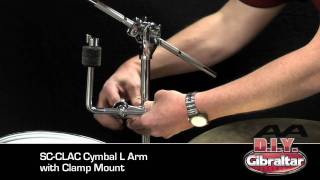 How to Mount a Splash Cymbal to an Existing Cymbal Stand [upl. by Ybbil]