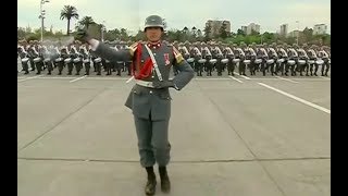 Chile Military Parade with Chilean Commentator [upl. by Qifar]