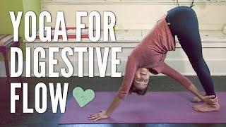 Yoga For Digestion Flow [upl. by Dyrrej]