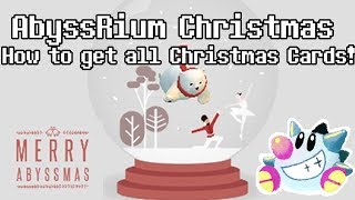 Tap Tap Fish  AbyssRium All Christmas Card unlocks Christmas Event 2017 [upl. by Laroc]