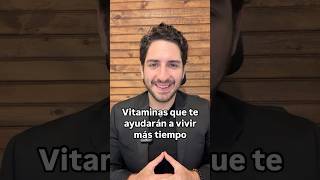 Vitaminas que te ayudarán a vivir más joven por más tiempo — Dr Rodrigo Arteaga [upl. by Norreg791]