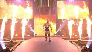 Wardlow entrance with new theme song AEW Dynamite Road Rager 2022 [upl. by Wexler]