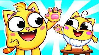 Opposites Song 🖐😃 Funny Kids Songs 😻🐨🐰🦁 And Nursery Rhymes by Baby Zoo [upl. by Enrak]