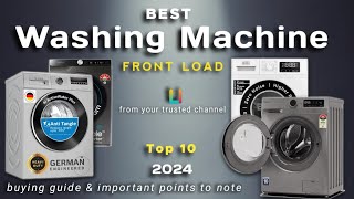 Best Washing Machine 2024  Best Front load washing machine 2024 [upl. by Mohorva]