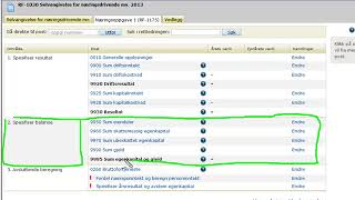 Selvangivelse næringsoppgave levering altinn del 01 [upl. by Neelrak]