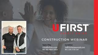 UFirst Credit Union Construction Webinar 2282023 [upl. by Nosnehpets]