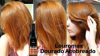 TONALIZANTE RUIVO DOURADO ACOBREADO Louromax [upl. by Enomsed]