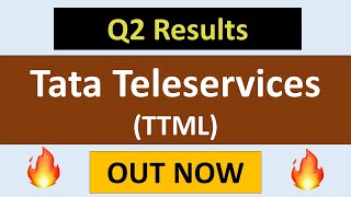 TTML Q2 results 2024  Tata Teleservices Q2 results 2024  TTML share latest news [upl. by Anyale102]