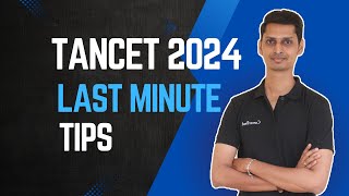 TANCET 2024  TANCET MBA  TANCET MCA  TANCET EXAM TIPS [upl. by Roscoe379]