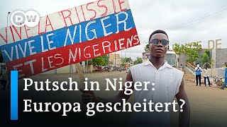 Nach Militärputsch in Niger Droht ein neuer Krieg in der Sahelzone  DW Nachrichten [upl. by Suolevram]