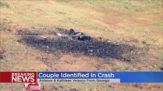 Kathleen And Antenor Velazco Identified As Victims Of Plane Crash South Of Centennial Airport [upl. by Llerrahs]