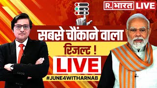 Lok Sabha Election 2024 Results LIVE आ गया चौंकाने वाला रिजल्ट  PM Modi  NDA  270  INDIA  150 [upl. by Jase]